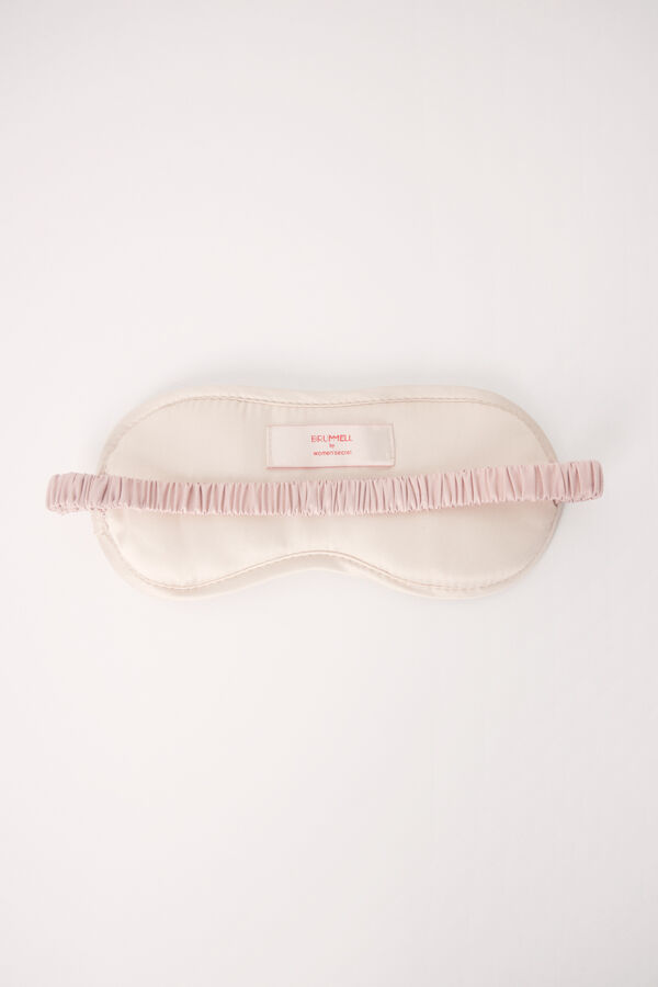 Womensecret Antifaz para dormir satín marfil marfil