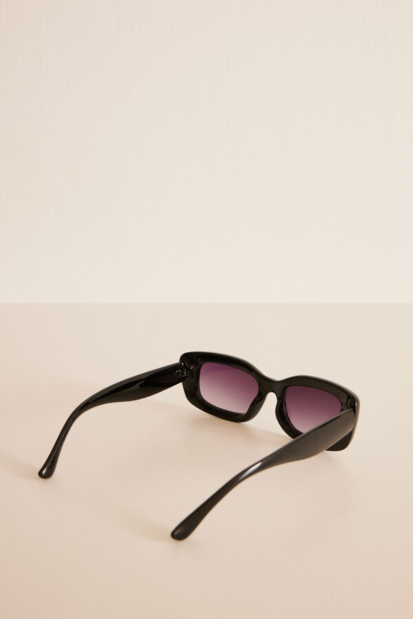 Womensecret Lentes sol negro funda estampado