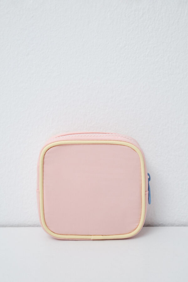 Women'secret Mini monedero cuadrado rosa rosa