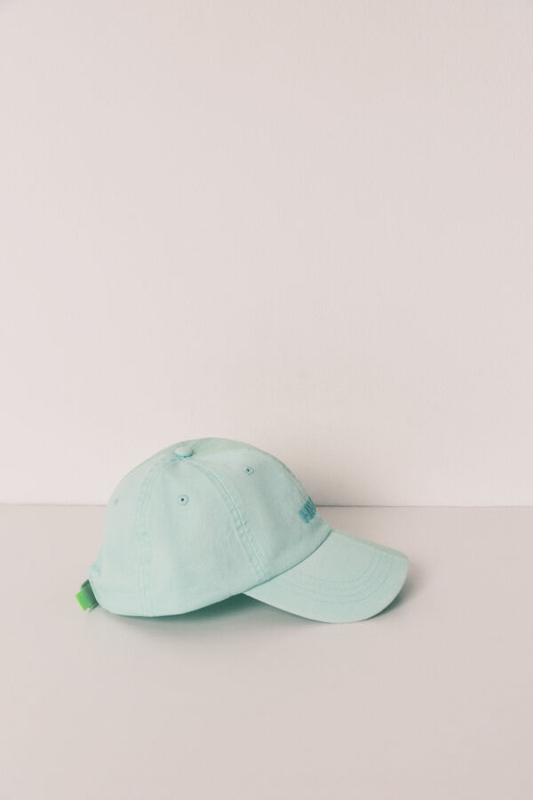 HI&BYE Gorra ajustable de algod&oacute;n verde verde