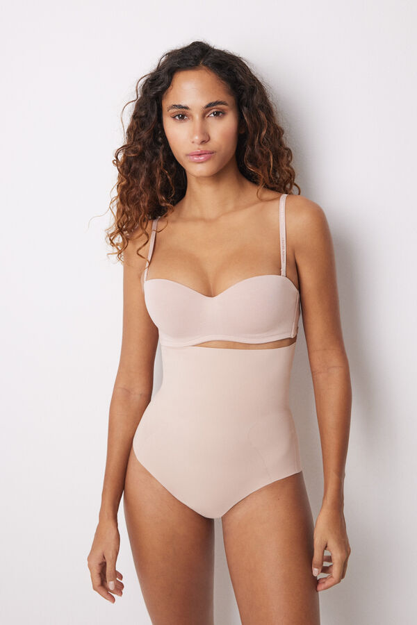 Womensecret Panty alto reductor y push up nude nude