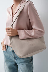 Women'secret Lonchera t&eacute;rmica con asa larga beige beige