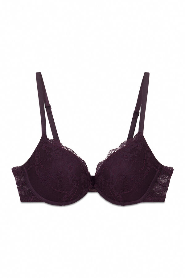 Women'secret Brasier push up de encaje morado GORGEOUS morado/lila