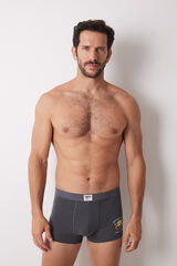 Womensecret Pack 2 calzones bóxer algodón Tacos gris
