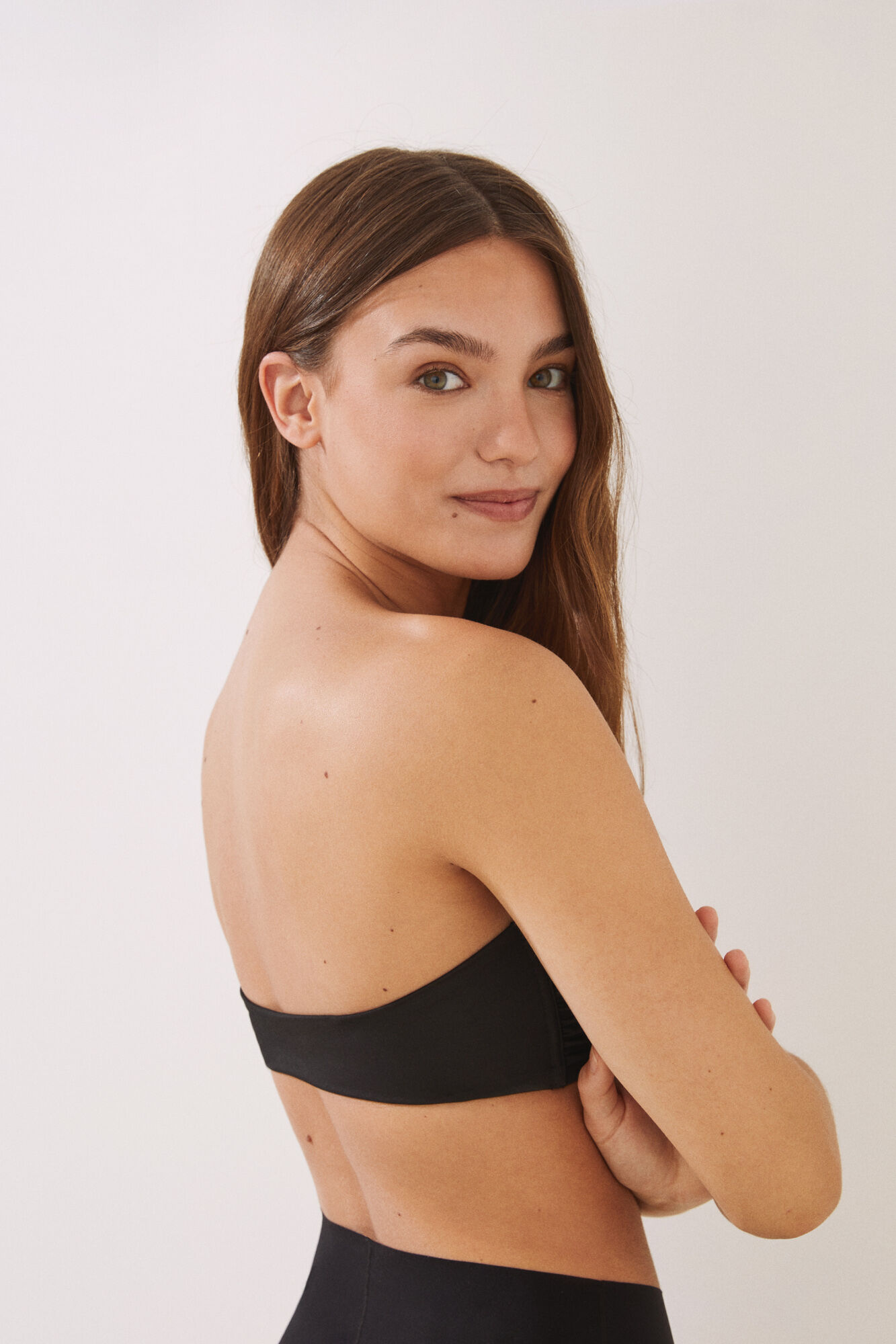 Sujetador bandeau sin aros outlet