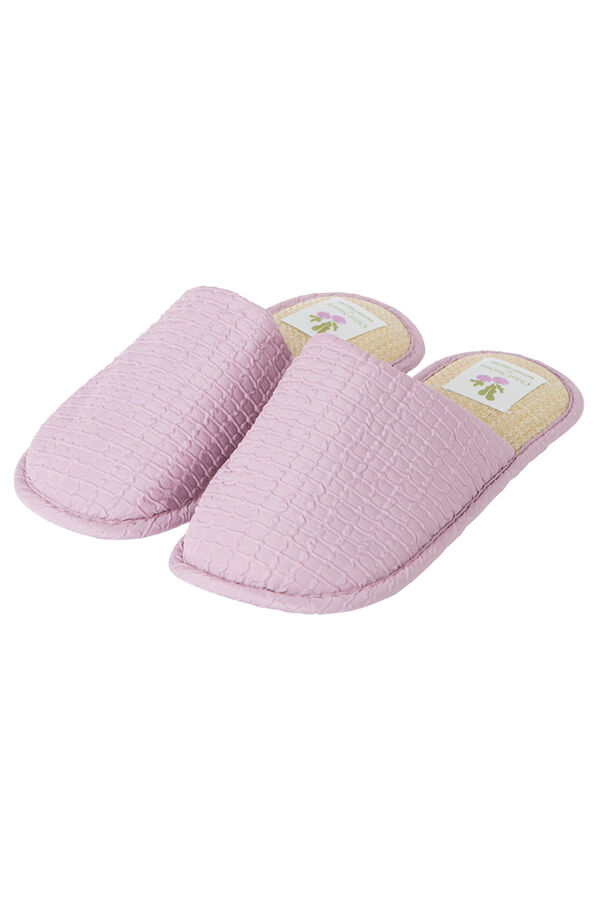 Womensecret Pantuflas para casa rosas rosa