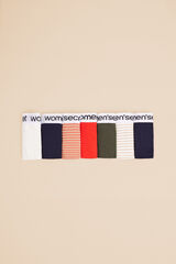 Womensecret Pack 7 panties algodón logo estampado