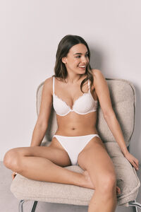 Women'secret Brasier push up de encaje blanco GORGEOUS