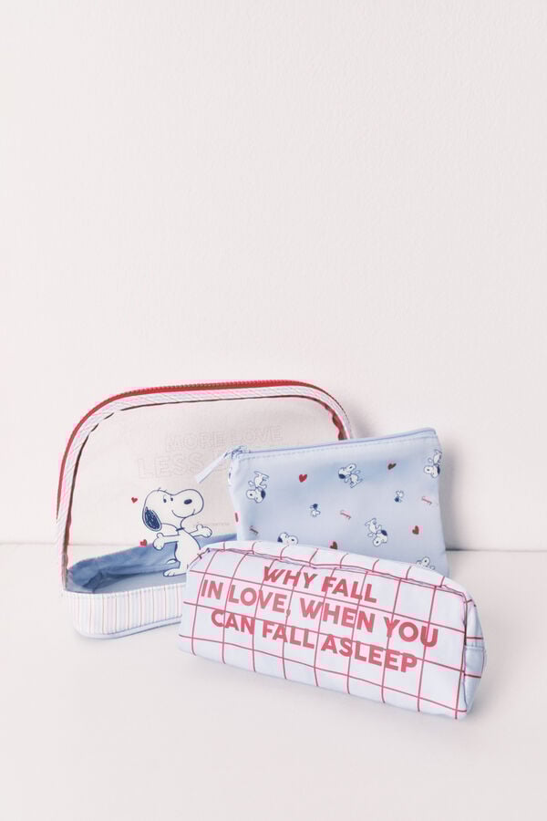 Women'secret Pack de neceseres Snoopy estampado