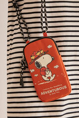 Womensecret Funda celular Snoopy naranja naranja