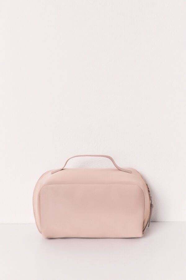 Women'secret Neceser mediano de goma marr&oacute;n nude