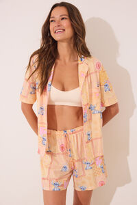 Womensecret Pijama corta de Lilo y Stitch  estampado