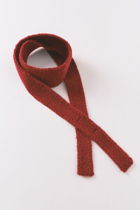 Women'secret Bufanda pa&ntilde;uelo de tricot roja