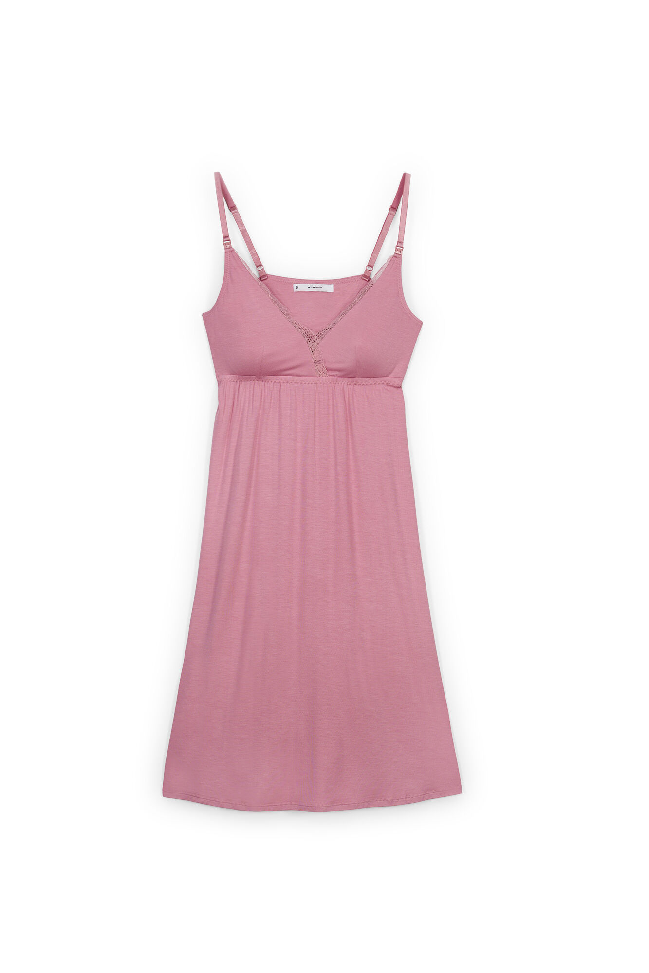 Women'secret Camis&oacute;n maternity de tirantes lactancia rosa