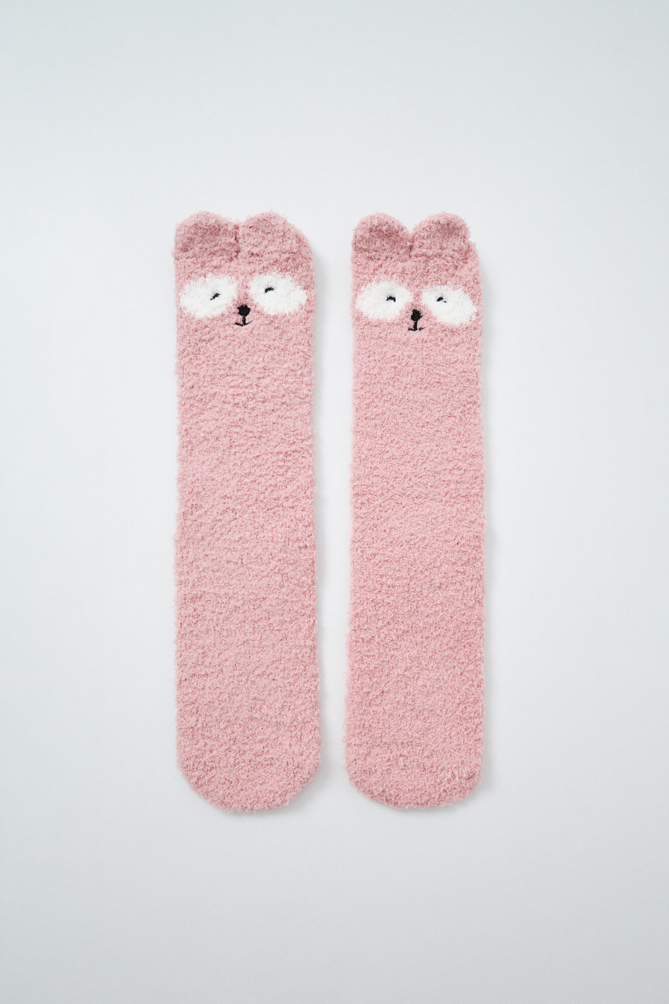 Women'secret Calcetines largos de perro rosa