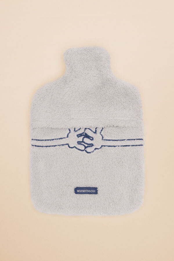 Womensecret Bolsa agua pelo Garfield gris