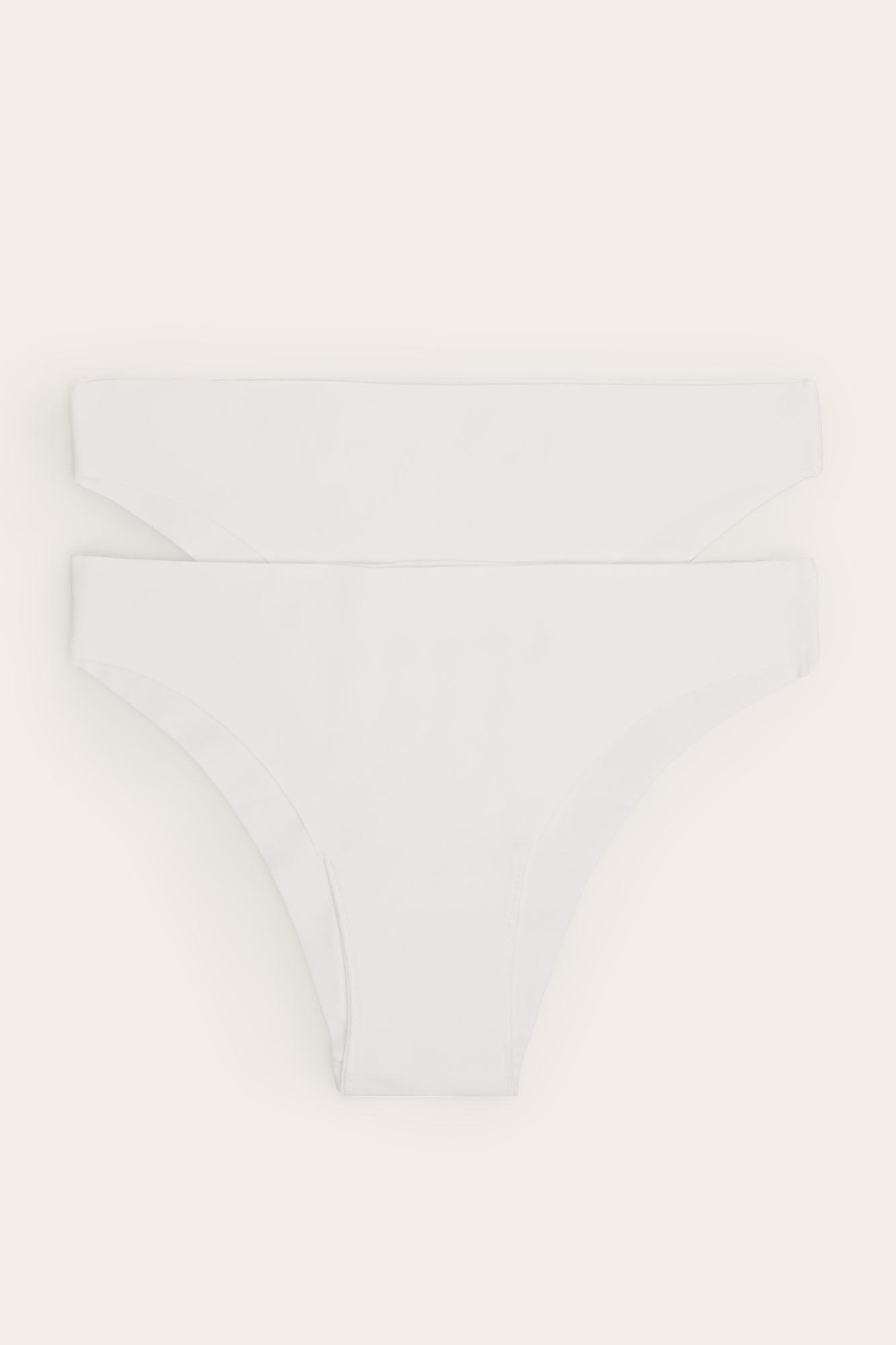 Women'secret Pack 2 panties brasile&ntilde;os algod&oacute;n blanco
