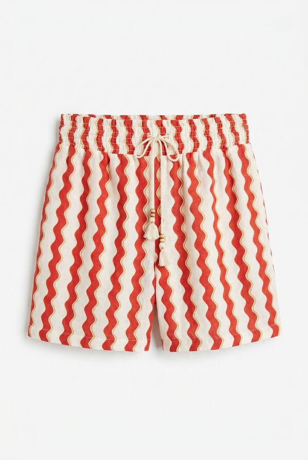 Women'secret Short estampado rojo estampado
