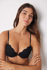 Womensecret BEAUTIFUL brasier clásico relleno encaje negro negro