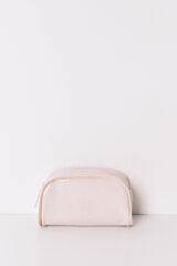 Women'secret Neceser pequeño charol blanca rosa