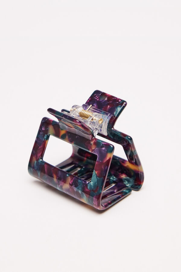 Womensecret Pinza pelo mediana multicolor estampado