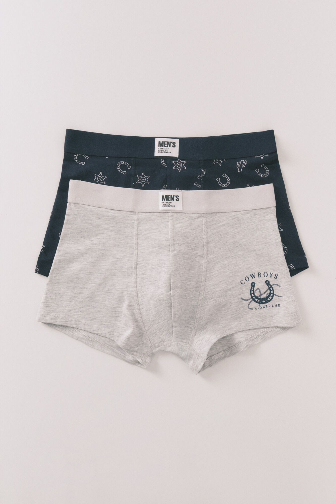 Women'secret Pack de 2 boxer campestres azules