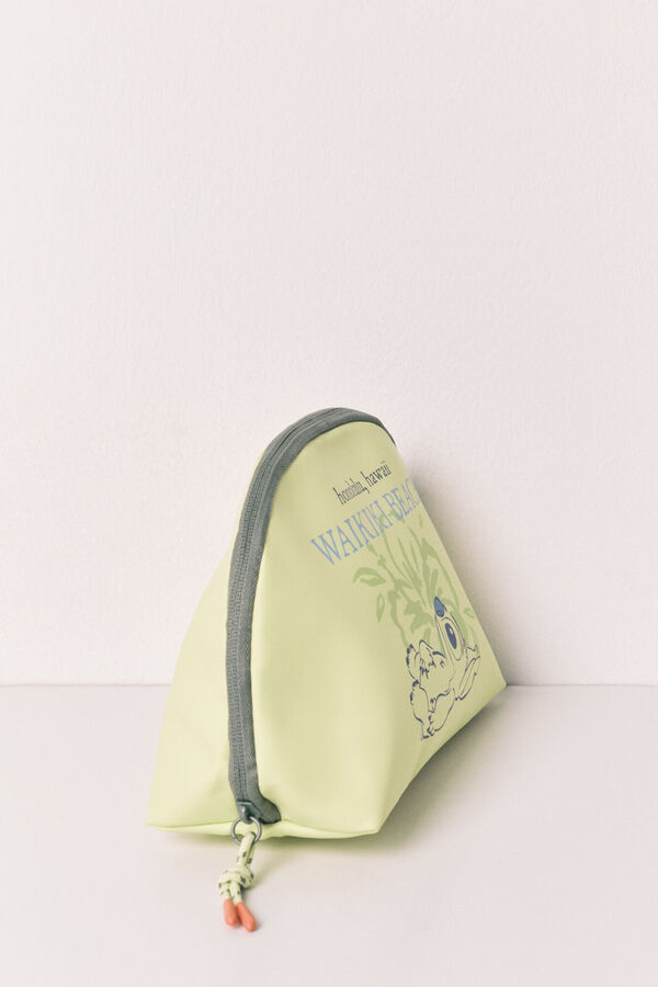 Women'secret Neceser mediano engomado Stitch verde