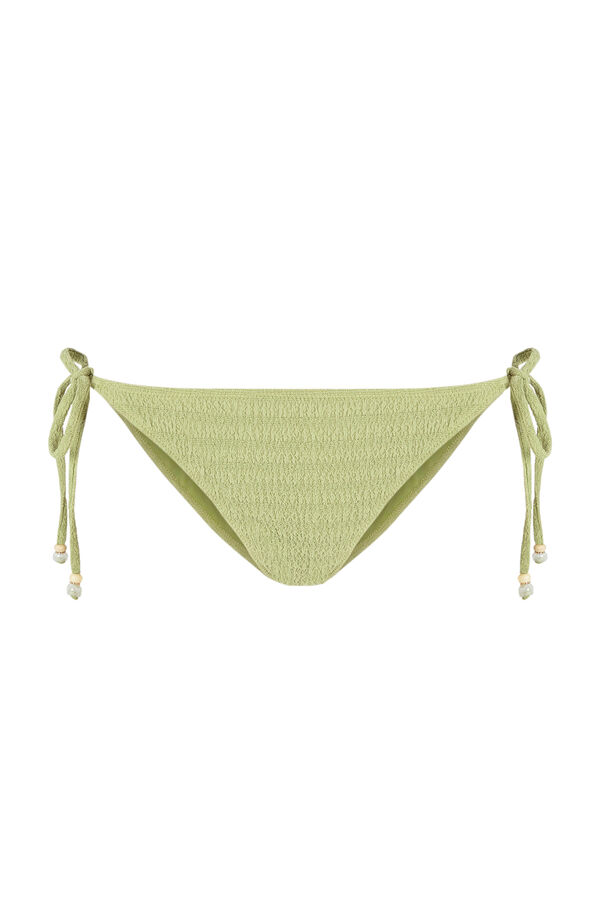 Womensecret Panty bikini textura verde verde