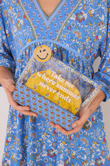 Womensecret Pack de 2 neceseres Smiley azul