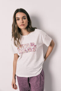 Women'secret Pijama larga de manga corta de algod&oacute;n Star Wars