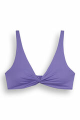 Womensecret Top bikini halter lila morado/lila