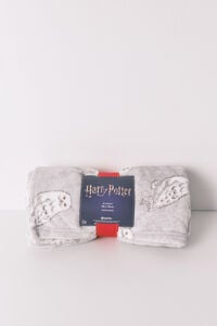 Women'secret Manta s&uacute;per suave estampado Hedwig gris