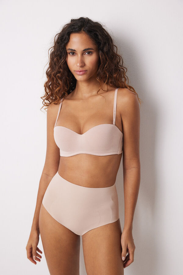 Womensecret Panty alto reductor y push up nude nude