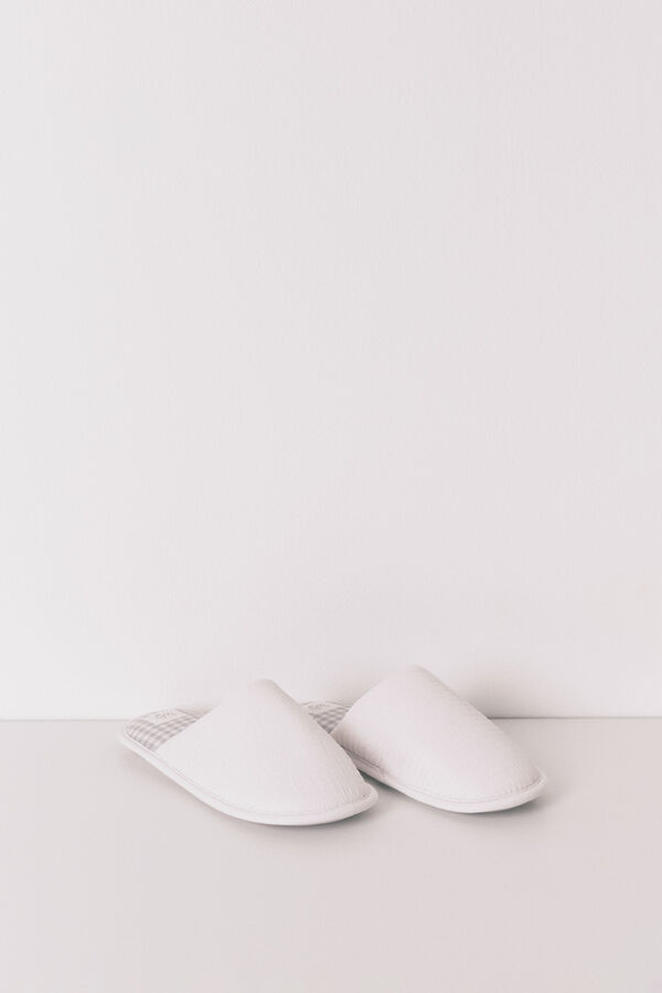 Womensecret Zapatillas premamá cerradas grises gris