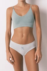 Women'secret Panties culotte pack de 7 Snoopy de algod&oacute;n estampado