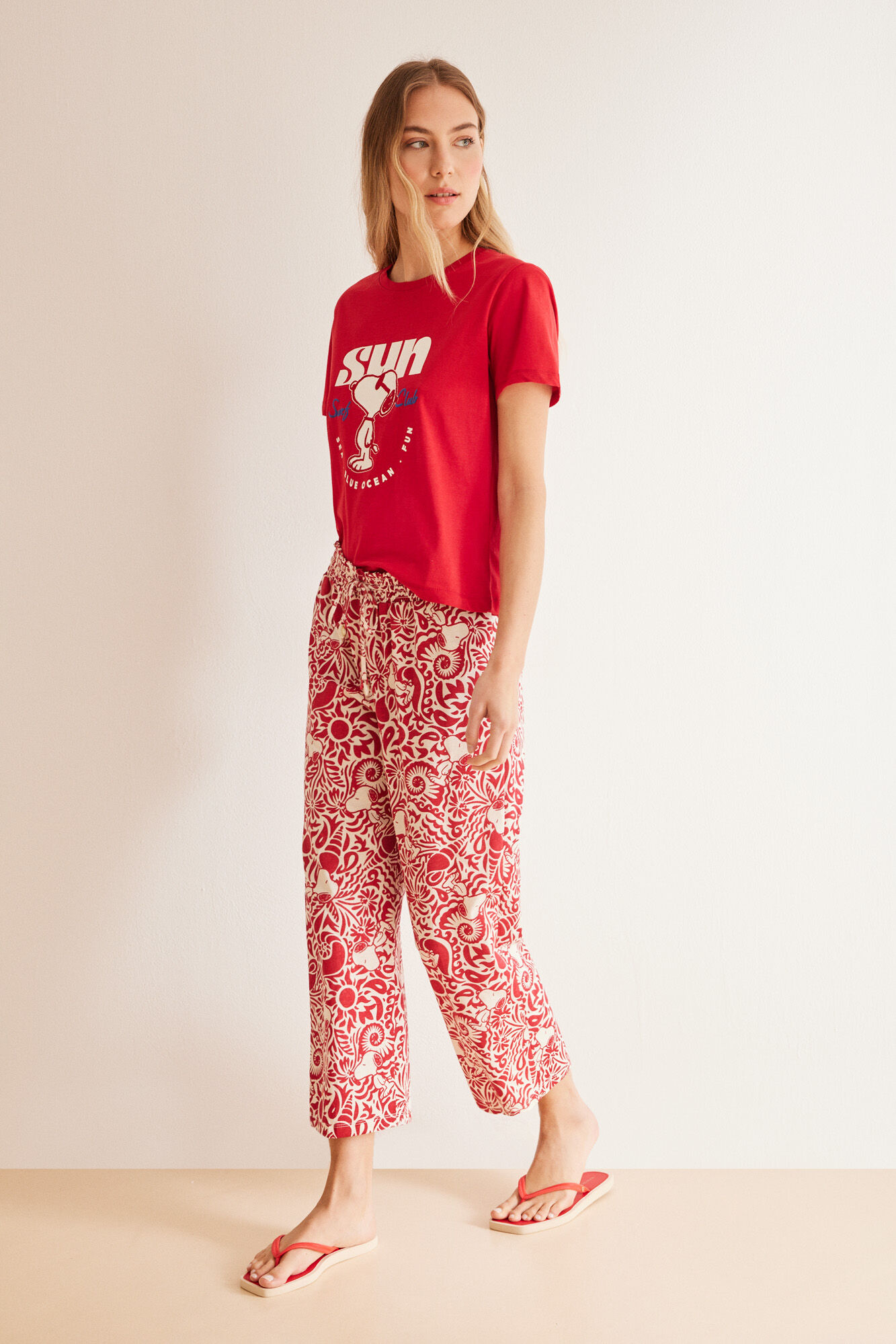 Pantalone capri shop