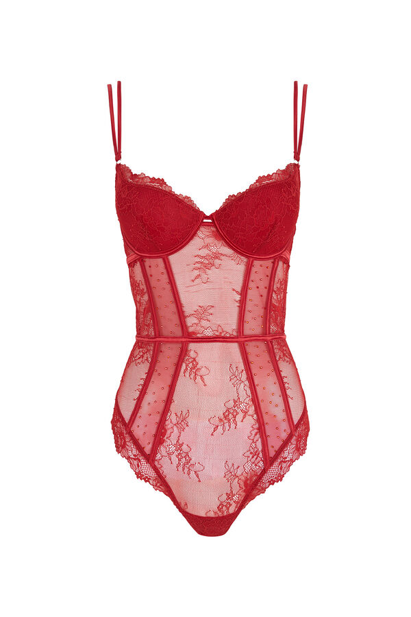 Womensecret Body encaje rojo La Vecina Rubia rojo