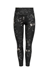 Only Play Leggins de cintura alta y bolsillo lateral negro