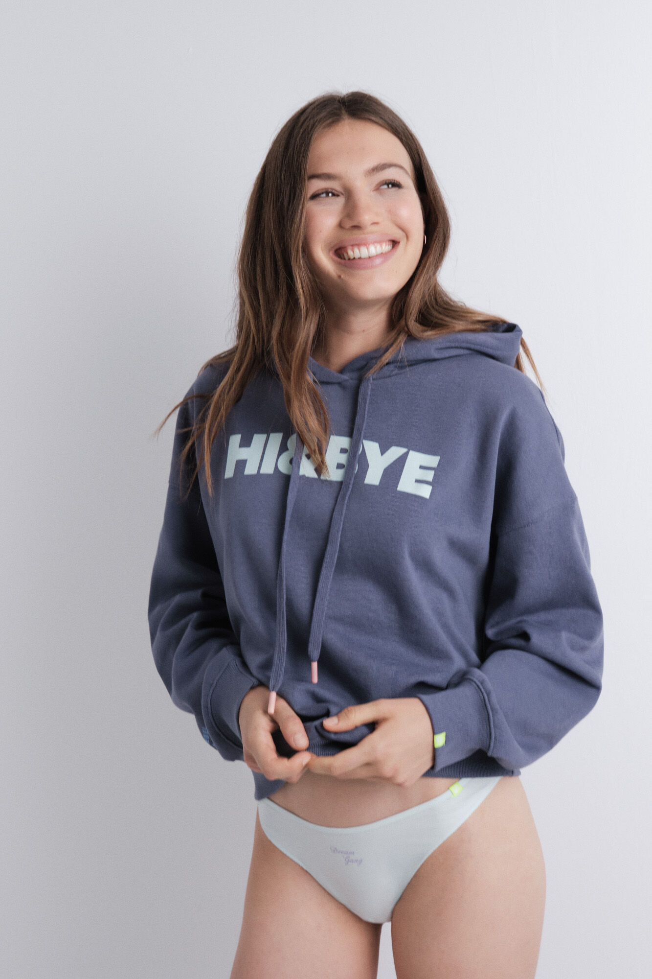 HI&BYE Pack de 3 panties brasile&ntilde;as en color verde, lila y verde oscuro