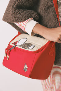 Women'secret Bolsa térmica roja para comida de Snoopy