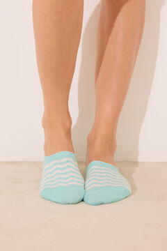 Womensecret Pack de 3 calcetines invisibles estampado