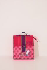 Womensecret Bolsa térmica de nailon para alimentos de Snoopy estampado