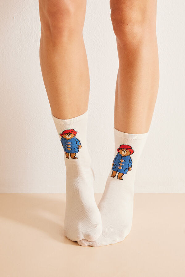 Womensecret Pack 3 calcetines algodón Paddington estampado