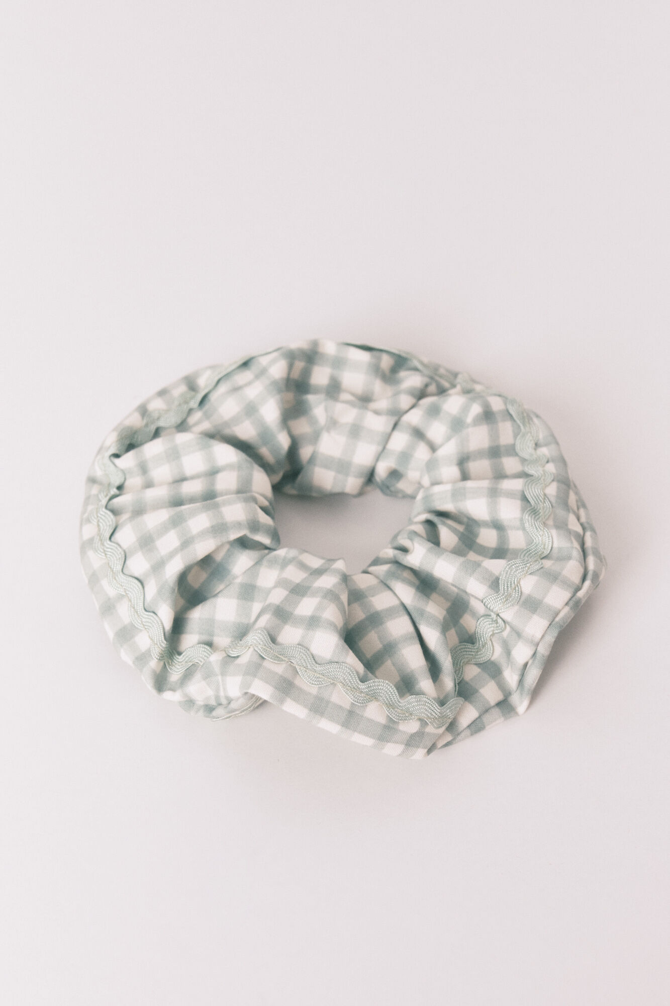 Women'secret Scrunchie maxi vichy verde