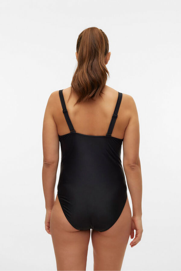 Mamalicious Traje de baño de premamá negro