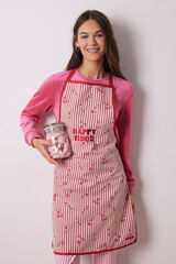 Womensecret Delantal rayas Very Merry estampado