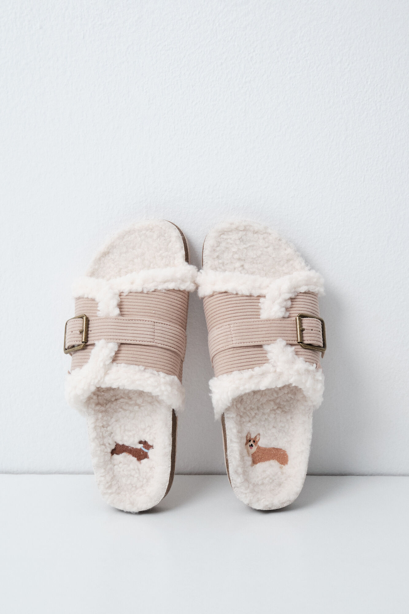 Women'secret Pantunflas de borreguito