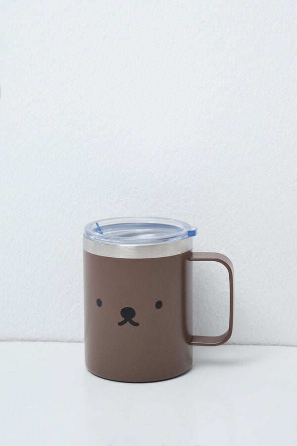 Women'secret Taza de acero inoxidable oso caf&eacute;