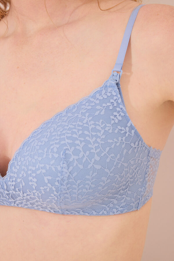 Womensecret Brasier de encaje azul PREMAMÁ ' LOVELY ' azul