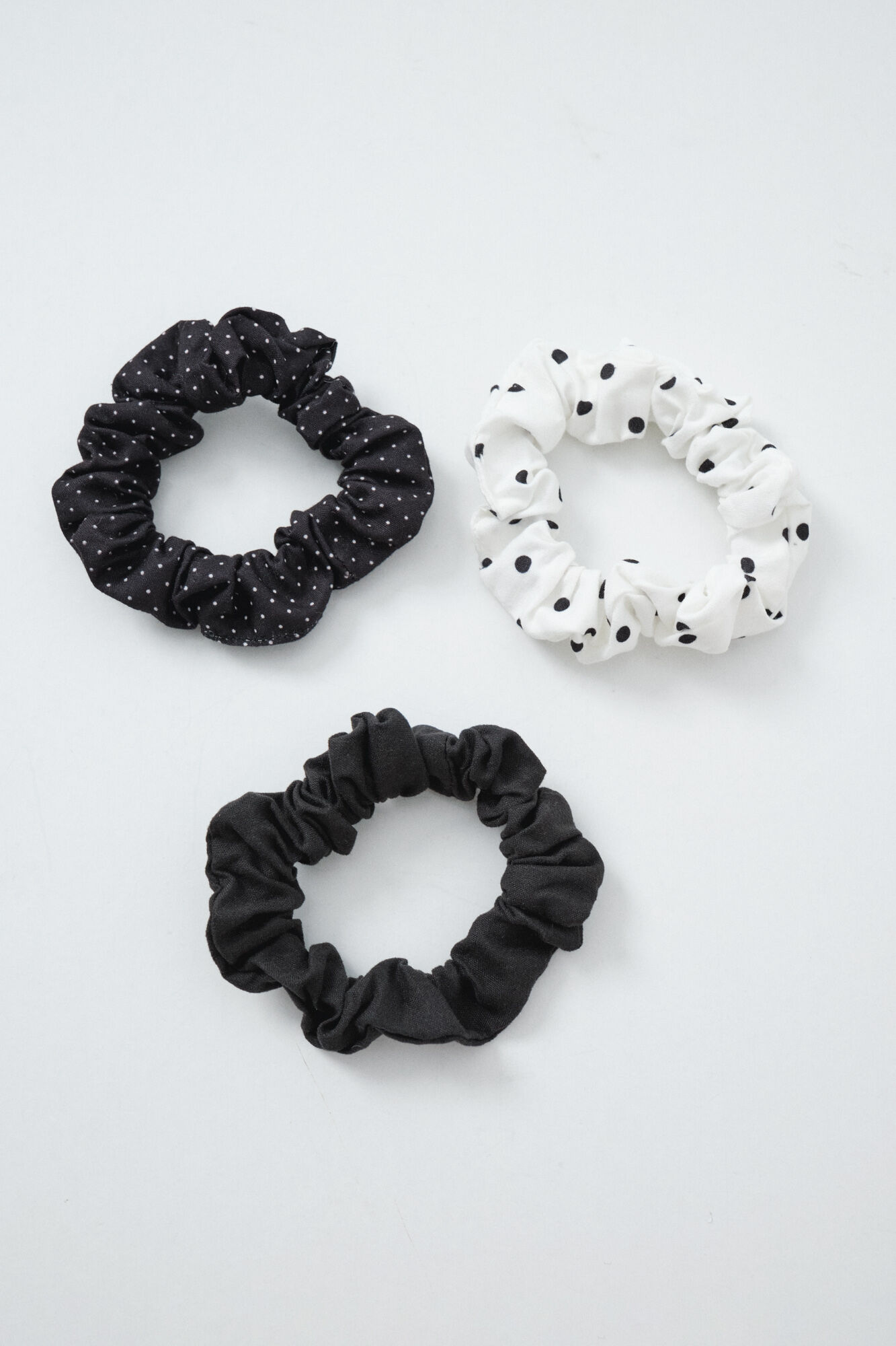 Women'secret Pack 3 coleteros de puntos blanco y negro